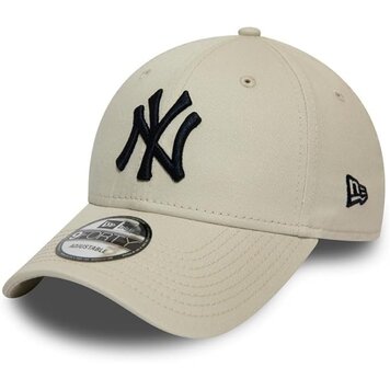New Era New York Yankees League Essential 9FORTY Adjustable Cap 'Stone White / Black'