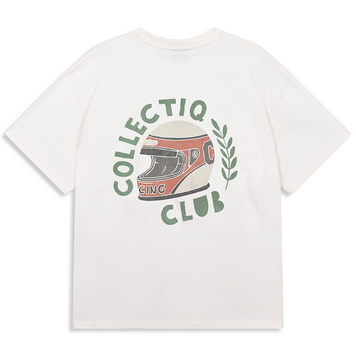 Collectiq Hood T-Shirt 'Off White'