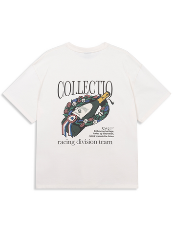Collectiq Wreath T-Shirt 'Off White'