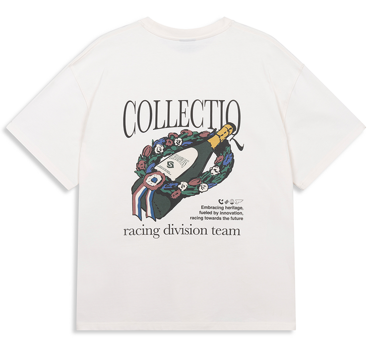 Collectiq Wreath T-Shirt 'Off White'