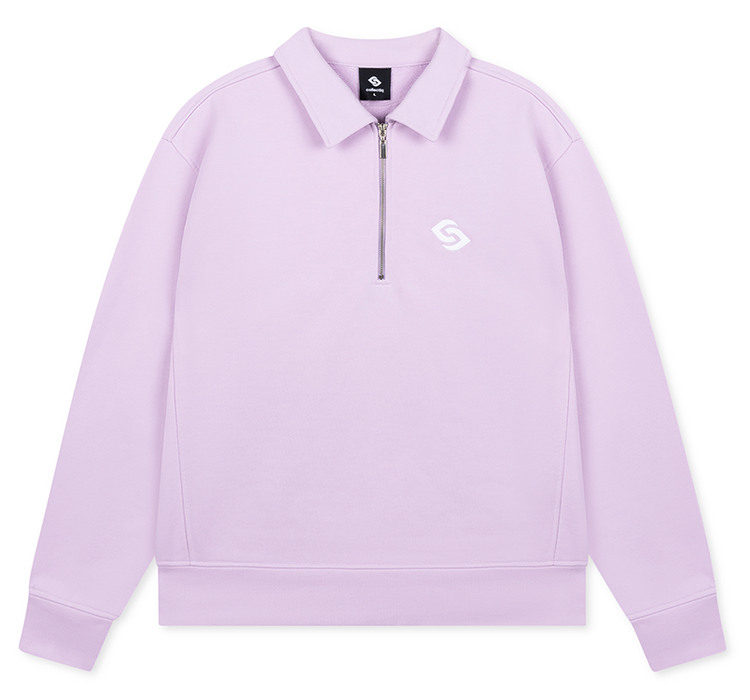 Collectiq Derby Stakes Half Zip 'Orchid'