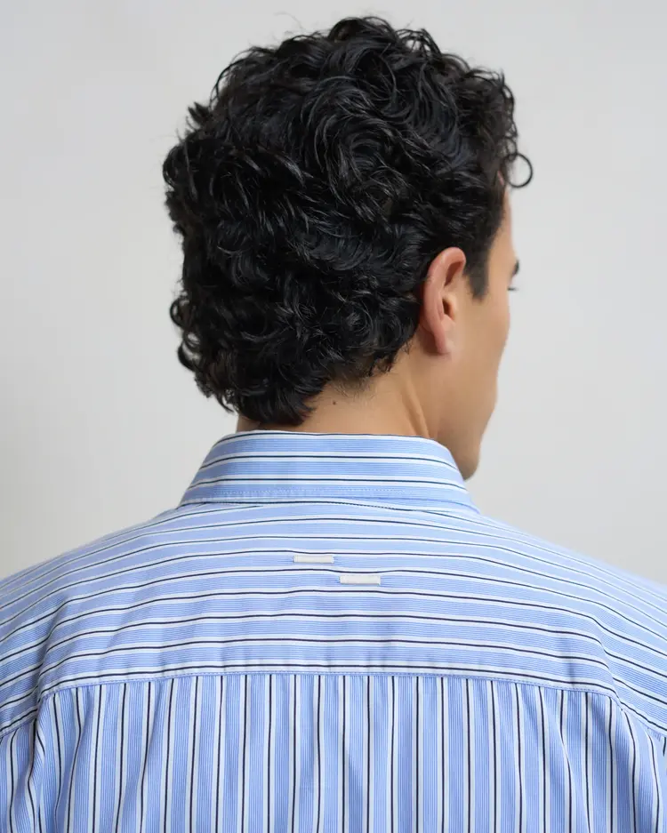 Filling Pieces Dress Shirt Striped 'Skyway'