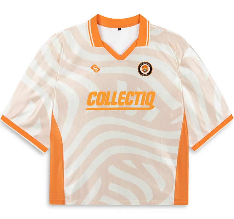 DEAUP Collectiq X Deaup Wavy Petal Soccer Jersey 'Off White'