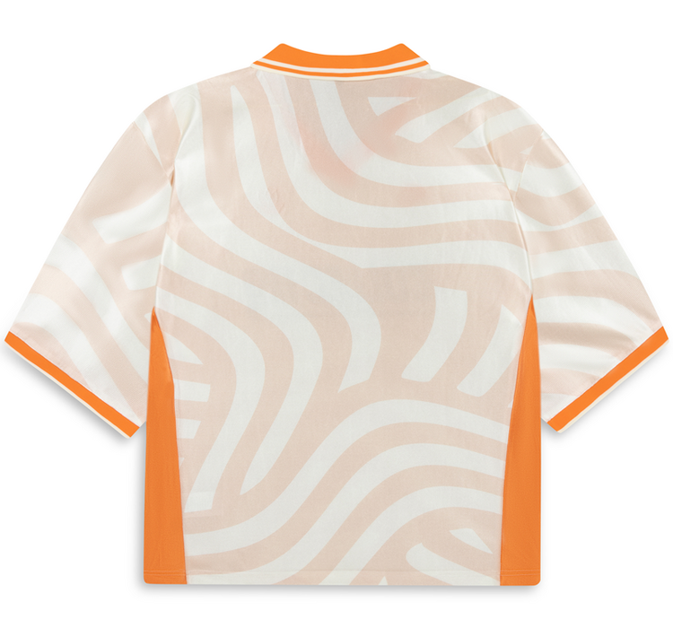 DEAUP Collectiq X Deaup Wavy Petal Soccer Jersey 'Off White'