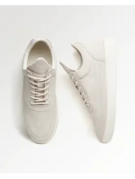 Filling Pieces Low Top Suede Organic 'Off White'