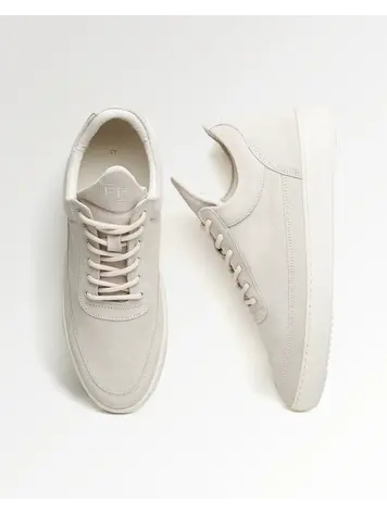 Filling Pieces Low Top Suede Organic 'Off White'