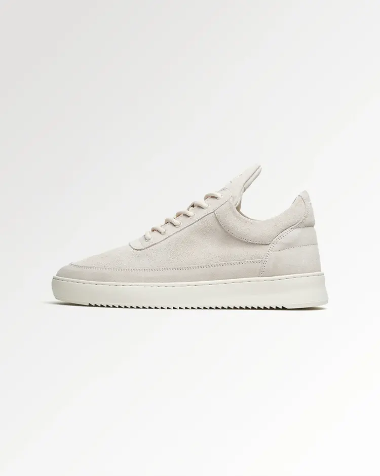 Filling Pieces Low Top Suede Organic 'Off White'