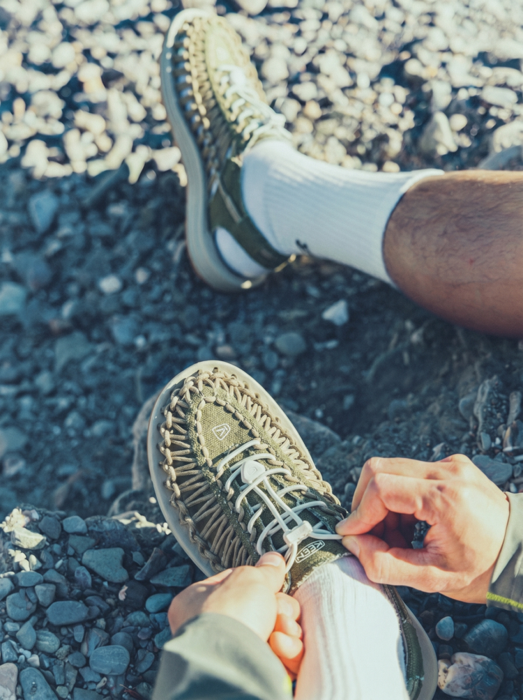 Keen Uneek  M Canvas 'Martini Olive / Birch'