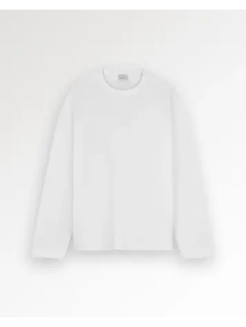 Filling Pieces Longsleeve Boxy Embroidered 'White'