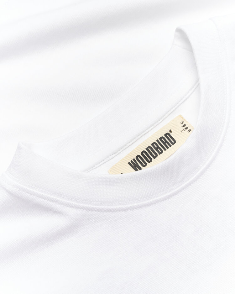 Woodbird Baine Octo T-Shirt 'White'