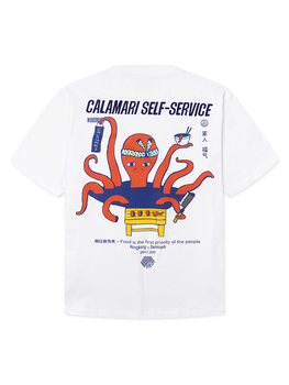 Woodbird Baine Octo T-Shirt 'White'