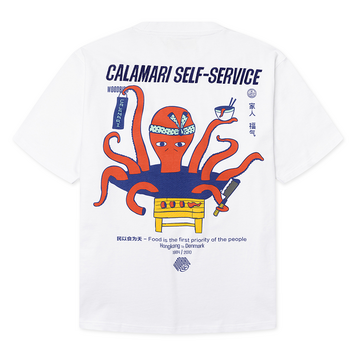 Woodbird Baine Octo T-Shirt 'White'