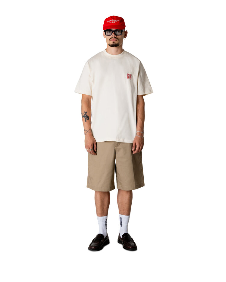 Woodbird Baine Nopa T-Shirt 'Off White'