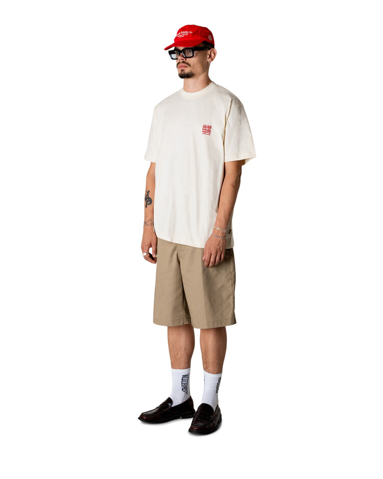 Woodbird Baine Nopa T-Shirt 'Off White'