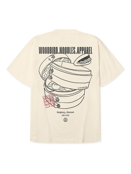 Woodbird Baine Nopa T-Shirt 'Off White'