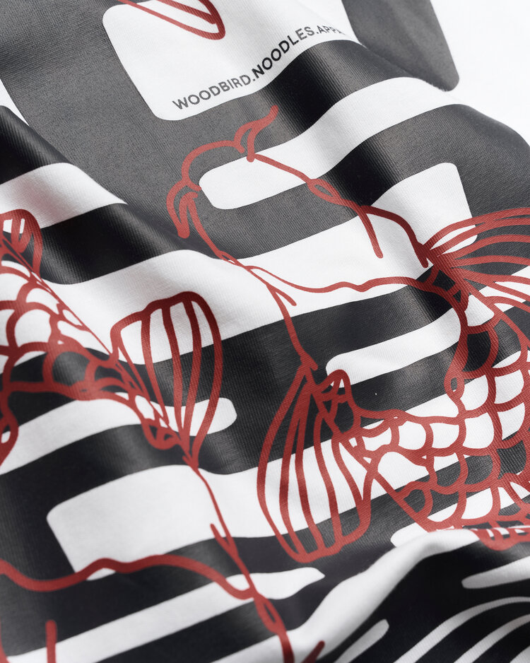 Woodbird Baine Carp T-Shirt 'White'