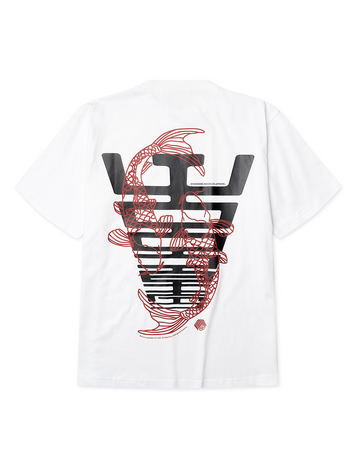 Woodbird Baine Carp T-Shirt 'White'