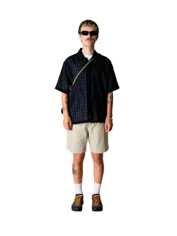 Woodbird Bommy Linen Shorts 'Stone'