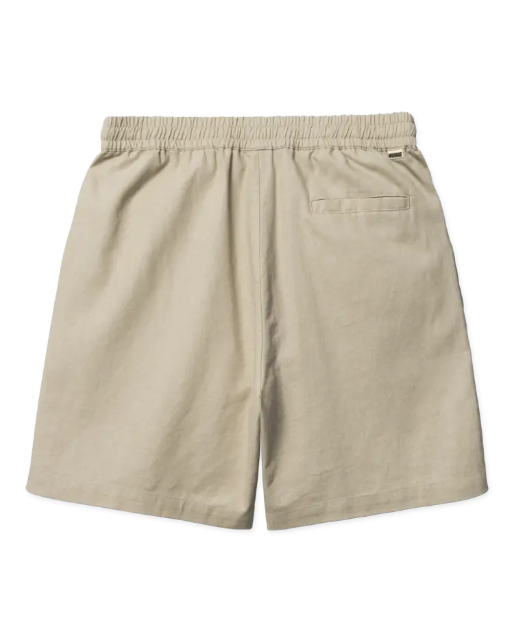 Woodbird Bommy Linen Shorts 'Stone'