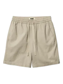Woodbird Bommy Linen Shorts 'Stone'