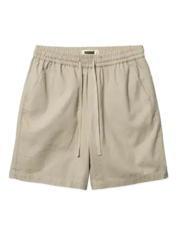 Woodbird Bommy Linen Shorts 'Stone'