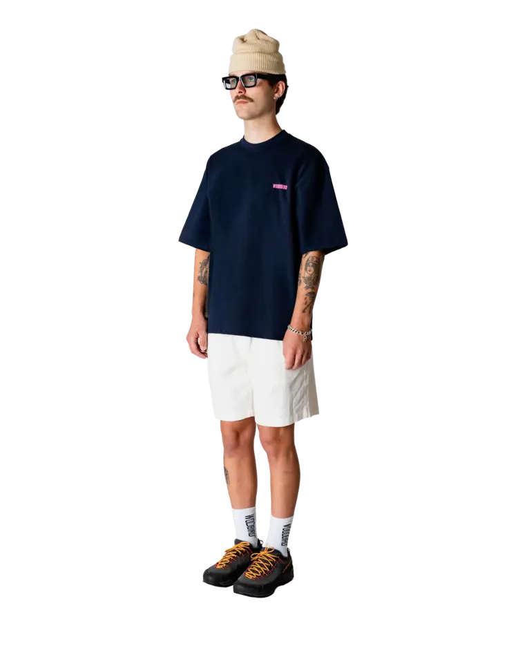 Woodbird Bommy Linen Shorts 'Off White'