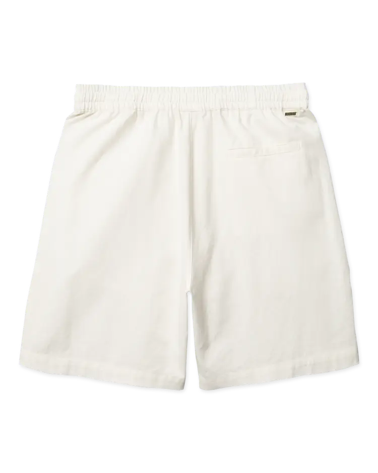 Woodbird Bommy Linen Shorts 'Off White'