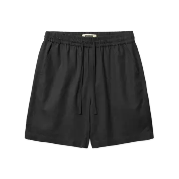 Woodbird Bommy Linen Shorts 'Black'