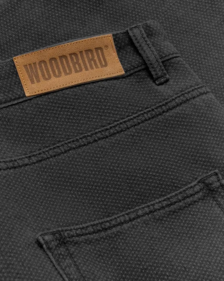 Woodbird Yuto Punch Shorts 'Black'