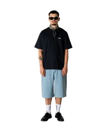 Woodbird Yuto Punch Shorts 'Light Blue'