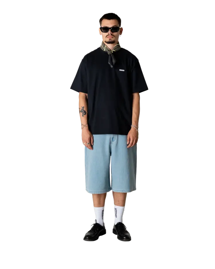 Woodbird Yuto Punch Shorts 'Light Blue'