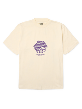 Woodbird Baine Cube T-Shirt 'Off White'
