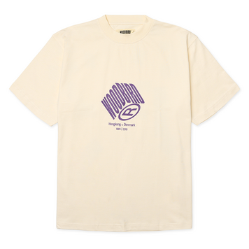 Woodbird Baine Cube T-Shirt 'Off White'