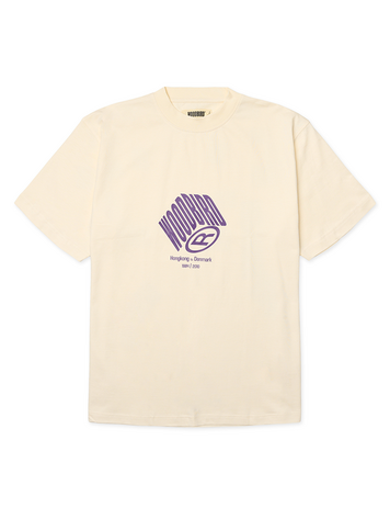 Woodbird Baine Cube T-Shirt 'Off White'