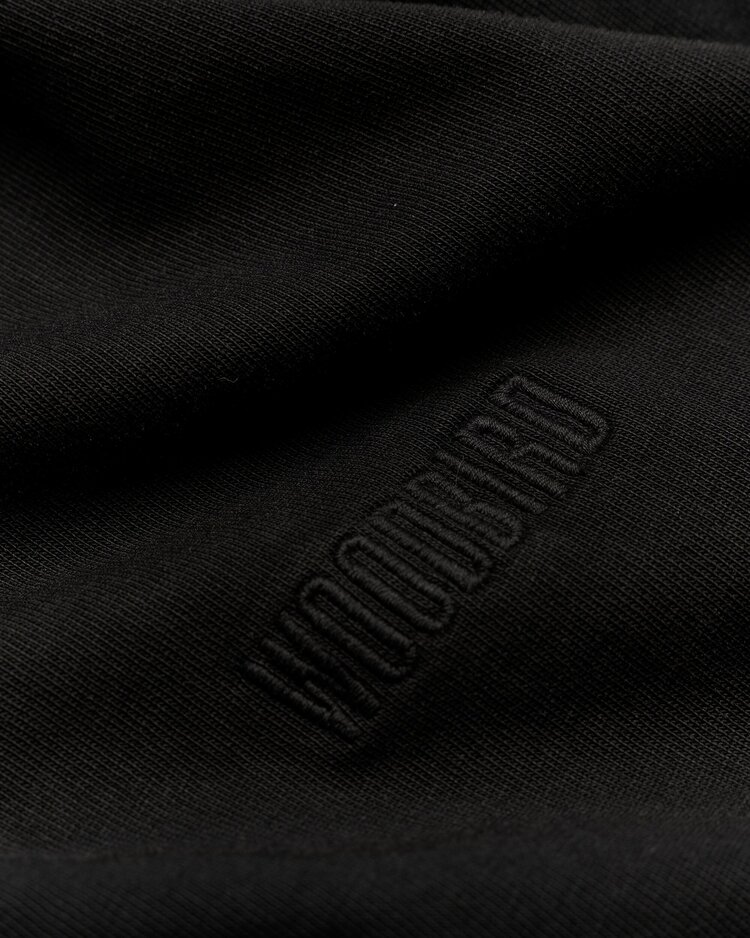 Woodbird Baine Warp Acid T-Shirt 'Washed Black'