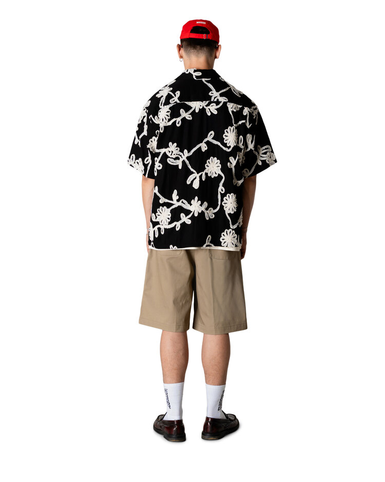 Woodbird Wang Bind Shirt 'Black'