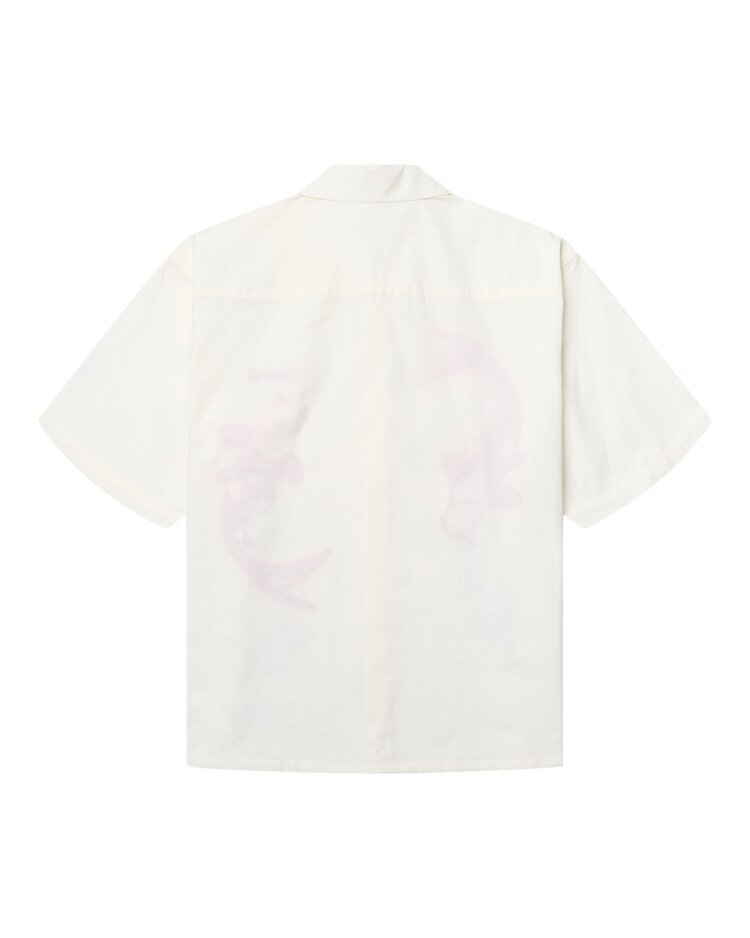 Woodbird Wang Carp Shirt 'Off White'