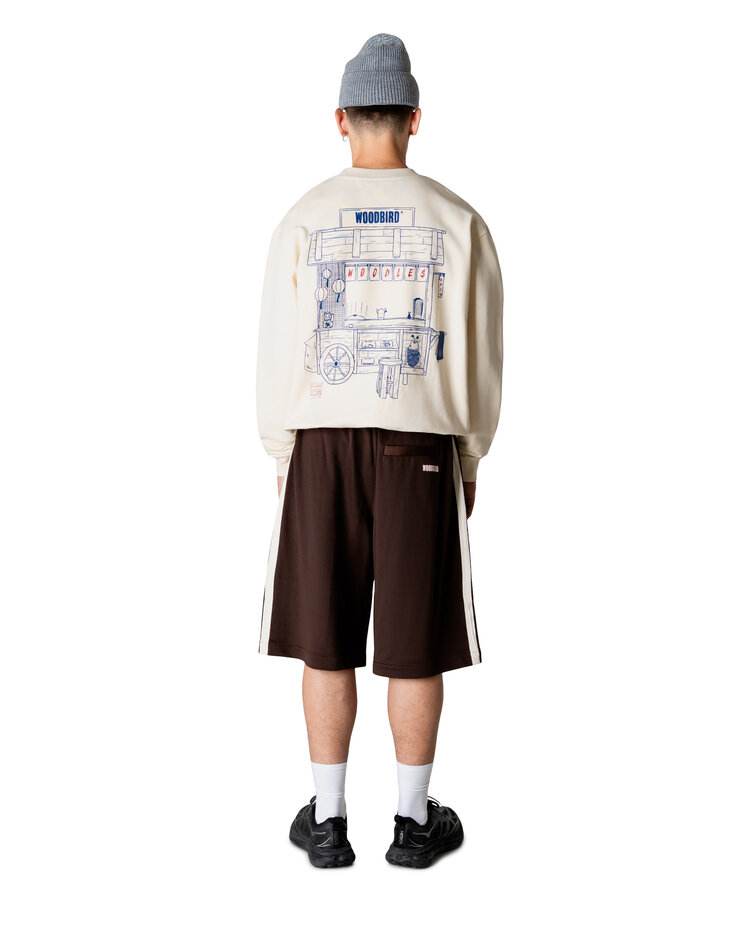 Woodbird Cane Cart Crew 'Off White'
