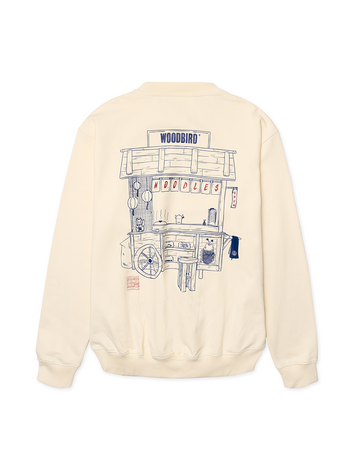 Woodbird Cane Cart Crew 'Off White'