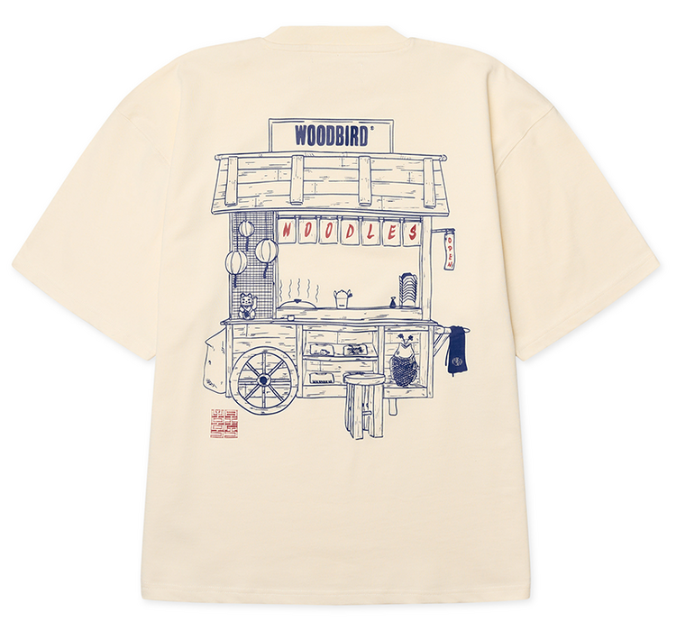Beam Cart T-Shirt 'Off White'
