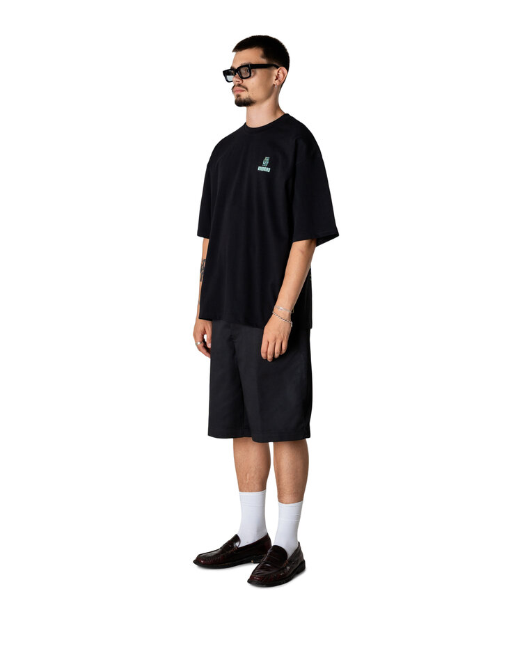 Woodbird Beam Lucky T-Shirt 'Black'
