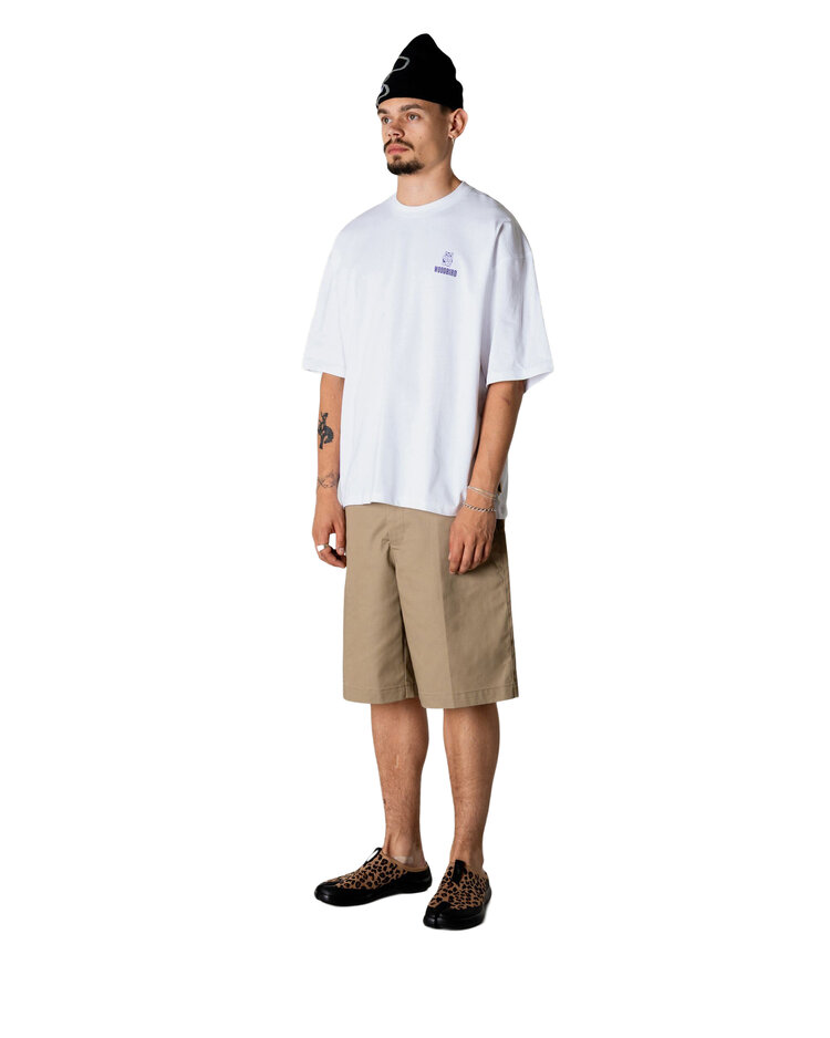 Woodbird Beam Lucky T-Shirt 'White'