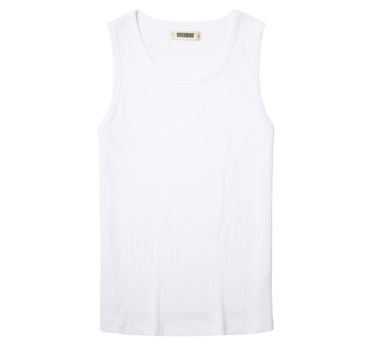Woodbird Lee Tank Top 'White'