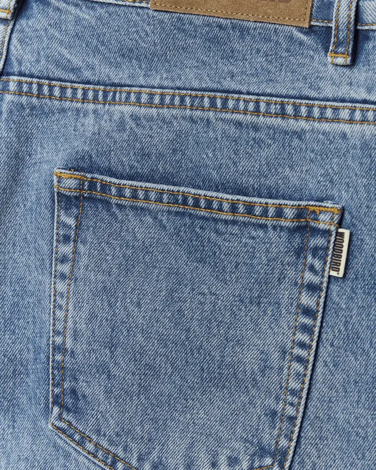 Woodbird Rami Orig Shorts 'Blue Washed'