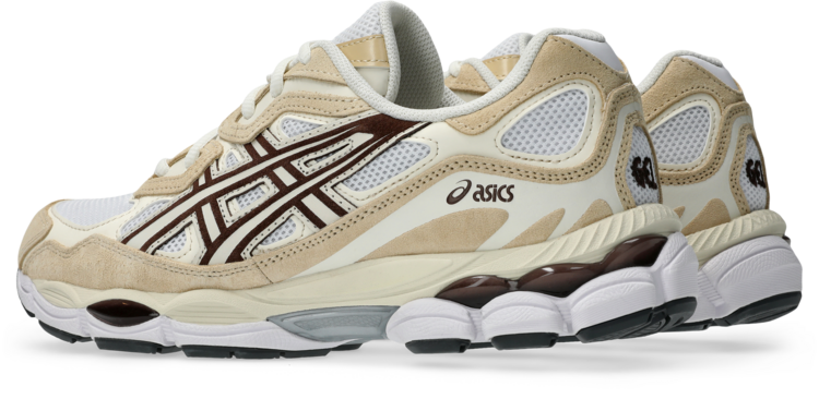 Asics GEL-NYC 'White / Roasted Coffee'