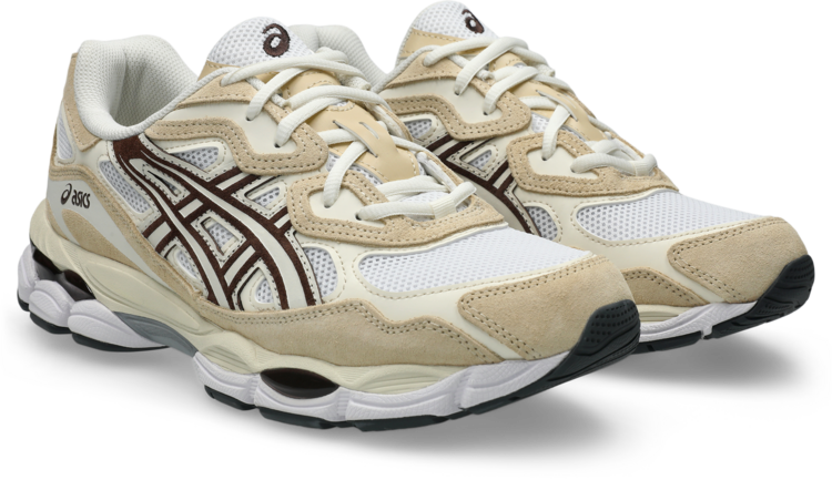 Asics GEL-NYC 'White / Roasted Coffee'