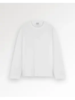 Filling Pieces Longsleeve Boxy Embroidered 'White'