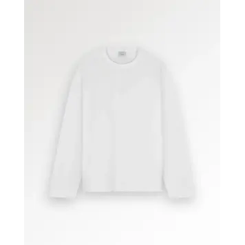 Filling Pieces Longsleeve Boxy Embroidered 'White'