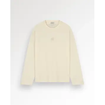 Filling Pieces Longsleeve Boxy Embroidered 'Anitque White'