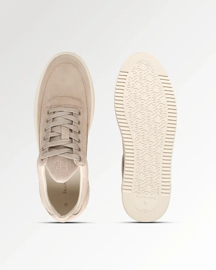 Filling Pieces Low Top Suede 'Pure'